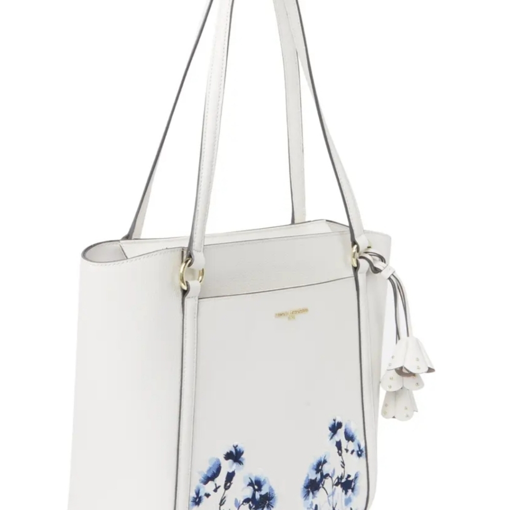 🚫SOLD🚫KARL LAGERFELD PARIS Iris Leather Tote NWTS - Picture 9 of 9